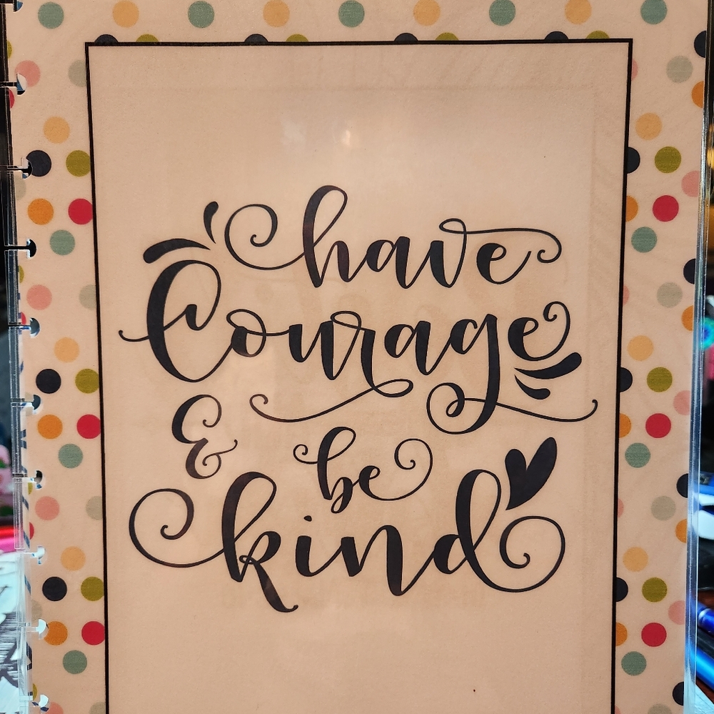 Handmade Double Sided Cover for BIG Happy Planner